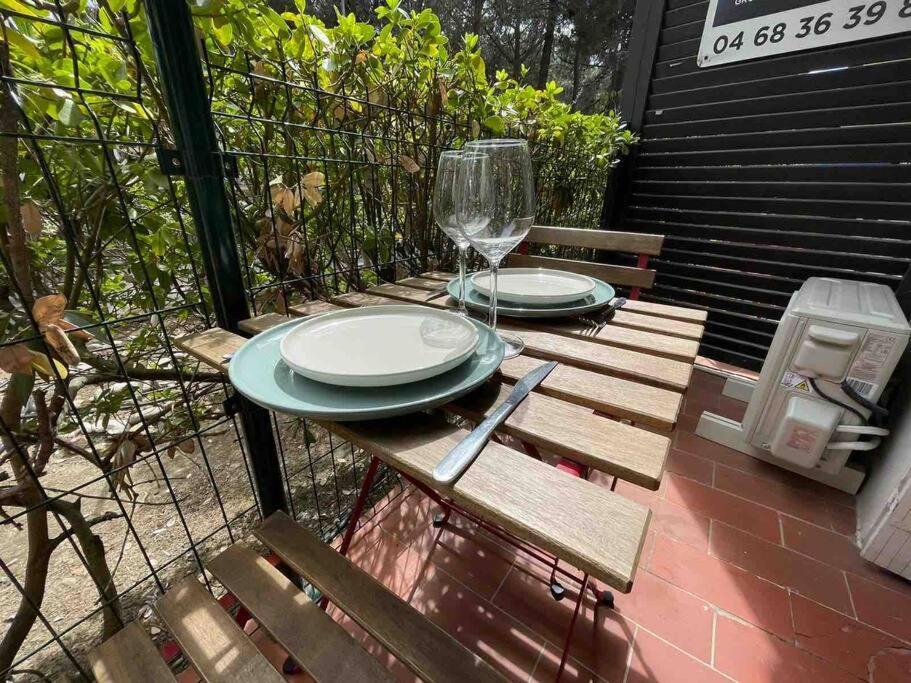 Charmant Studio Climatise A 50 M De La Plage Apartment Argelès-sur-Mer Exterior foto